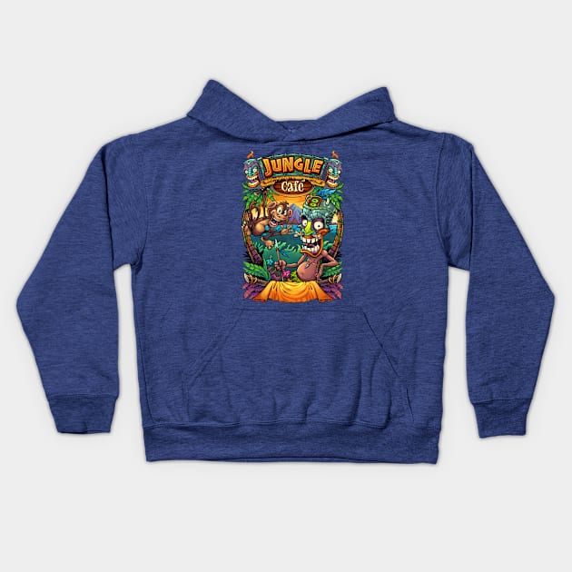 Tropical Medley Kids Hoodie by FlylandDesigns